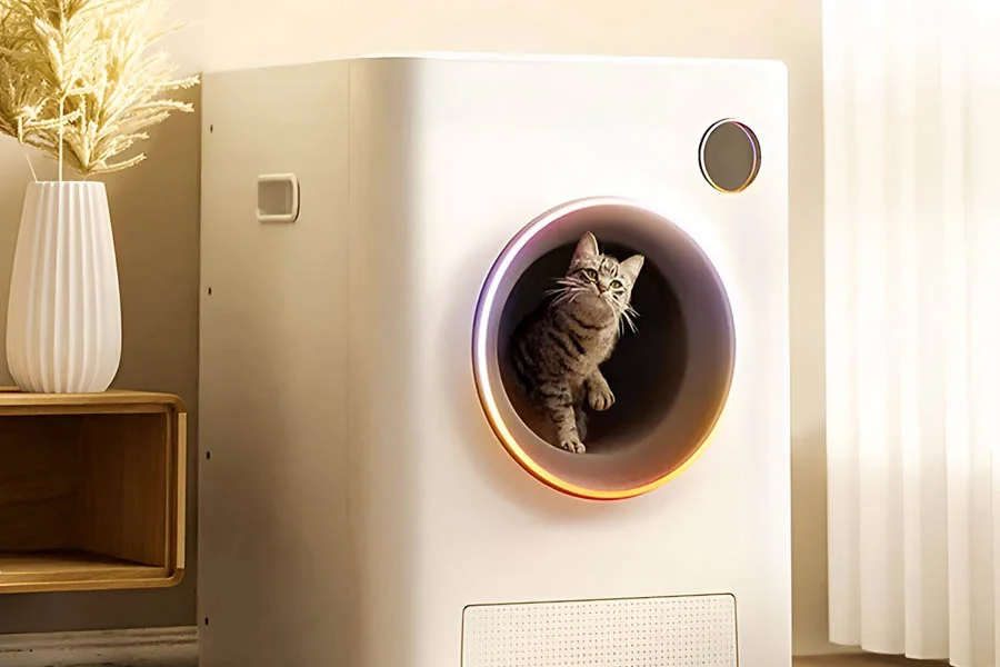 electronic cat litter